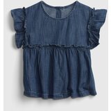GAP Kids Top Honey Ruffle Denim - Girls | shoptok.hr
