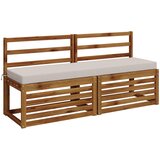  Jastučići za klupe SOEST 2 kom. 100% poliester Bijela | Shoptok.si