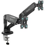 ONKRON Dual Monitor Desk Mount Stand for 13 to 32-Inch LCD LED Monitors up to 8 kg, Black | Eponuda.ba