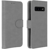 AVIZAR folio case samsung galaxy S10 z držalom za kartico - siva, (20616151) | Shoptok.si