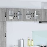  Stenska kuhinjska omarica 2 pcs Siva Sonoma 60 x 31 x 40 cm | Shoptok.si