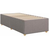  Boxspring krevet s madracem Sivosmeđa 100 x 200 cm Tkanina | shoptok.hr