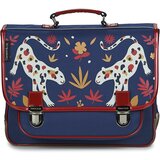 Caramel Cie Šolska torba CARTABLE 38 CM FLOWER PANTHER Večbarvna | Shoptok.si