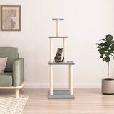 vidaXL Penjalica za mačke sa stupovima za grebanje svjetlosiva 149 cm | shoptok.hr