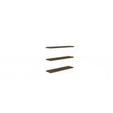 Hanah home Boss - Walnut polica, (21268935) | Shoptok.si