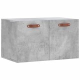 Maison Chic Stenska omarica - Zidna omarica betonsko siva 60x36,5x35 cm inženirski les iu84, (22063683) | Shoptok.si