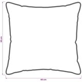  Set deka 2 kom. 200 x 200 cm Sve sezone Kapok vlakno Bež - 200 x 200 cm 65 x 65 cm | shoptok.hr