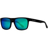 Horsefeathers Keaton Gloss Black Soncna ocala mirror green | Shoptok.si