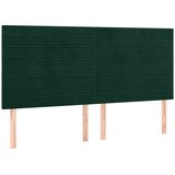  Krevet s oprugama i madracem tamnozeleni 160x200 cm baršunasti | shoptok.hr