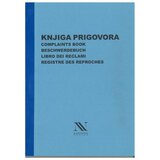 NARODNE NOVINE-UT XII-86 KNJIGA PRIGOVORA, 2 x 50 NCR listova, 21 x 29,7 cm + dodatak karton - šator (Obavijest o načinu podnošenja pisanog prigovora) dim.19 x 22,5 cm | shoptok.hr