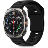  Silikonski pašček za uro Samsung Galaxy Watch Ultra 47 mm - črn | Shoptok.si