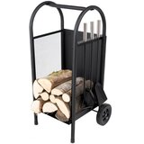 Strend Pro stojalo za drva s setom za kamin SLT 2110244 | Shoptok.si