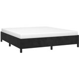  Za krevet crni 180x200 cm baršunasti | shoptok.hr