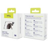 ALLITY brezžični polnilec AWC-210-15WMS 15W grafitni 2u1 | Shoptok.si