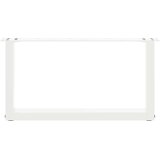  Noge za klub stolić U-oblik 2 kom Bijele 70 x (30-31) cm Čelik | Eponuda.com