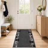  Trkački tepih FLORNES Tkani Siva PP 7 mm | shoptok.hr