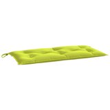  Jastuk za vrtnu klupu jarkozeleni 100x50x7 cm od tkanine Oxford | Eponuda.com