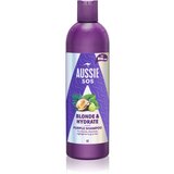 Aussie SOS Blonde & Hydrate vijoličen toniran šampon za blond lase 500 ml Cene