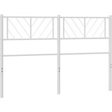  Metalno zamjensko uzglavlje bijelo 150 cm | shoptok.hr