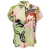 Only Topi & Bluze Shaila Shirt S/S - Tropical Peach Večbarvna