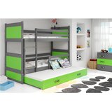  Krevet BMS Rico na kat za 3 osobe 200x90 cm, GRF zelena | shoptok.hr