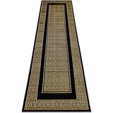 RugsX Preproge Tekač, Tekač GLOSS sodobni 6776 86 stilski, 70x250 cm Črna | Shoptok.si