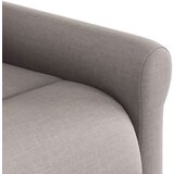  Naslanjač s funkcijo vstajanja taupe blago, (21824663) | Shoptok.si