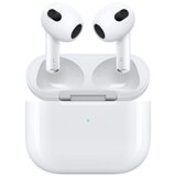 Apple Slušalice AirPods 3. generacija, s MagSafe kutijicom za punjenje, TWS, bijele (mme73zm/a) | shoptok.hr