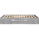  Okvir za krevet boja hrasta 140x190 cm od konstruiranog drva | shoptok.hr