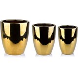 Mondex oslonke keramika Neva Gold 39x39x42 32x32x38,5 26x26x35 srebrna set, (5000305447) Cene