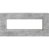  Konzolna stolica Prugasti Betonsko Siva 155 x 29 x 74 cm | shoptok.hr