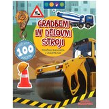 Grahovac Poučna slikanica z nalepkami, Gradbeni in delovni stroji u