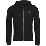 Lyle & Scott Muški duks Zip Through, Crni Cene