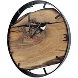  Drveni sat, krug 40 cm | shoptok.hr