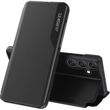 HURTEL Elegantna knjižna futrola View Case za Samsung Galaxy S24 FE - Crna | shoptok.hr