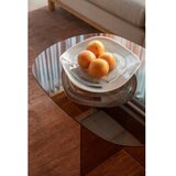 Zuiver Rjava steklena klubska mizica 60x80 cm Linea – | Shoptok.si