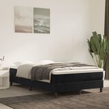 vidaXL Box spring posteljni okvir črn 120x200 cm žamet Cene