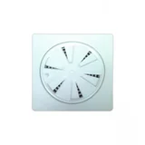 Rozetna za ventilaciju 120x120mm PVC bijela 3946-003