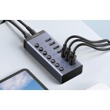Ugreen USB-C to 7-Port USB-A 3.0 Hub DC 12V EU | shoptok.hr