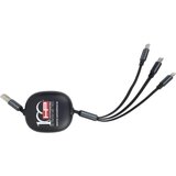 HP Autozubehör Ladekabel 3in1 ausziehbar USB punjač unutrašnje područje Izlazna struja maks. 2 A 1x USB-C®, #####1x Appl | Eponuda.ba