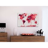  Slika za samostalno slikanje - Watercolor Map 60x40 | shoptok.hr