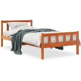  Okvir kreveta bez madraca voštano smeđi 75 x 190 cm od borovine | shoptok.hr