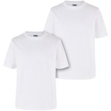 Urban Classics Kids Boys' Organic Basic T-Shirt - 2pcs - White+White | shoptok.hr