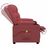  Naslonjač od umjetne kože crvena boja vina | shoptok.hr
