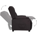  Naslonjač od umjetne kože crni | shoptok.hr