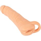 Nature Skin - 2u1 umjetna maca i omotač penisa - 23 cm (prirodni) Cijene