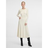 Orsay Cream women's midi dress - Women's | shoptok.hr