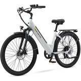 Generic PURE UNICORN U2 27,5" električno kolo, Step-Thru, 48V 12,8Ah baterija, belo, (22048416) | Shoptok.si