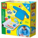 Ses Creative My First - set za bojanje prstima s pregačom | shoptok.hr
