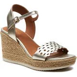 Geox Espadrile D Ponza D45GVA 000CF C2012 Lt Gold